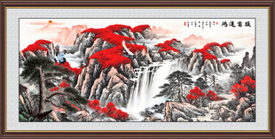 鸿运当头国画