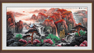 江山如画国画