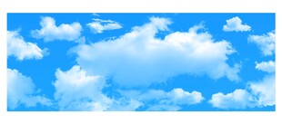 蓝天白云