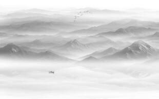 水墨山水图