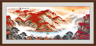 鸿运当头国画