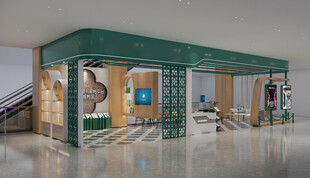 现代风格商业空间入口