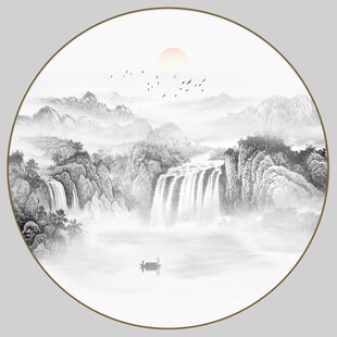 写意水墨山水