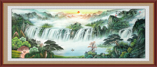 办公室山水画