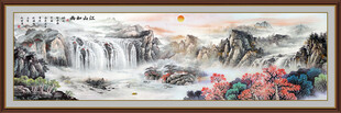国画山水风景装饰画