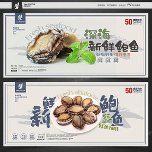 鲍鱼海报