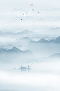 玄关山水画