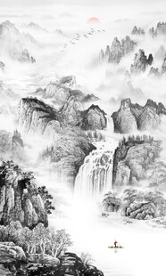 国画水墨画