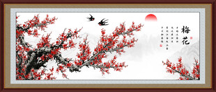 国画梅花