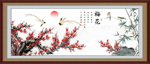 国画梅花