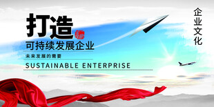企业文化展板