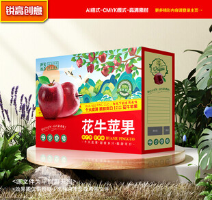 花牛苹果包装 蛇果礼盒