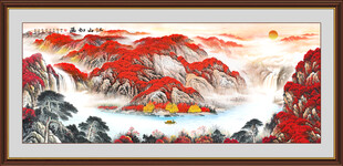 鸿运当头挂画