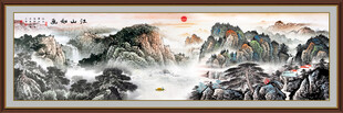巨幅山水画