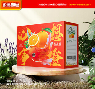 橙子包装 沃柑礼盒