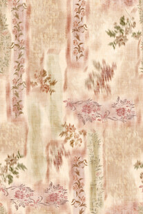 复古花卉图案纹理布料