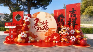 喜庆马年装饰摆件