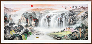 山水风景画