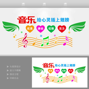 音乐室文化墙