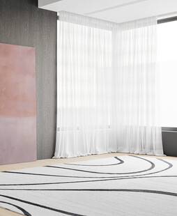 简约风室内休闲角落陈设直播场景