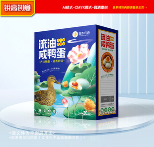 咸鸭蛋包装 烤鸭蛋礼盒