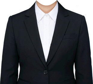 女证件照西装正装衣服素材