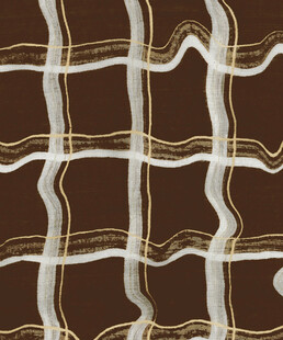 棕色格纹抽象线条图案