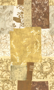 复古拼贴风图案纹理素材