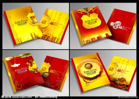 中华美食画册封面