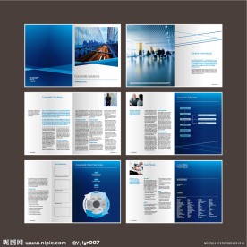 建筑企业画册版式