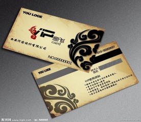 中国风VIP卡