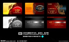 VIP卡 会员卡 贵宾卡 金卡