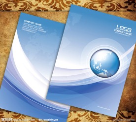 大气企业画册封面