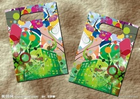 冰绿花美 礼品包装袋