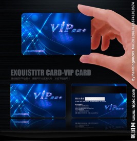 VIP卡 贵宾卡 会员卡 金卡 银卡 网络科技VIP卡