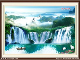 山水风景画