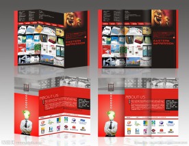 设计公司三折页设计