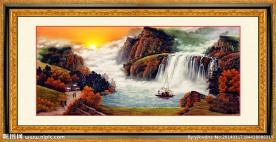 客厅背景墙装饰画