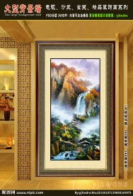 聚宝盆风水油画 吉祥风水画