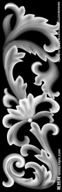 洋花灰度图