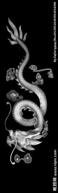 龙灰度图