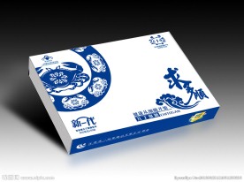 保健品包装展开图