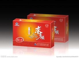 保健品包装展开图