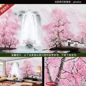 世外桃源山水画