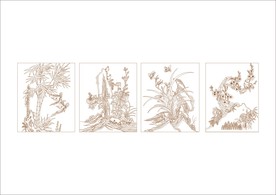 梅兰竹菊