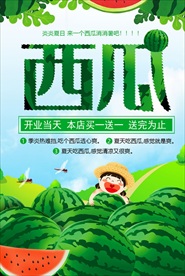 西瓜海报
