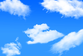 蓝天白云