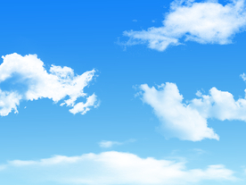 蓝天白云