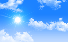 蓝天白云
