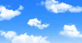 蓝天白云